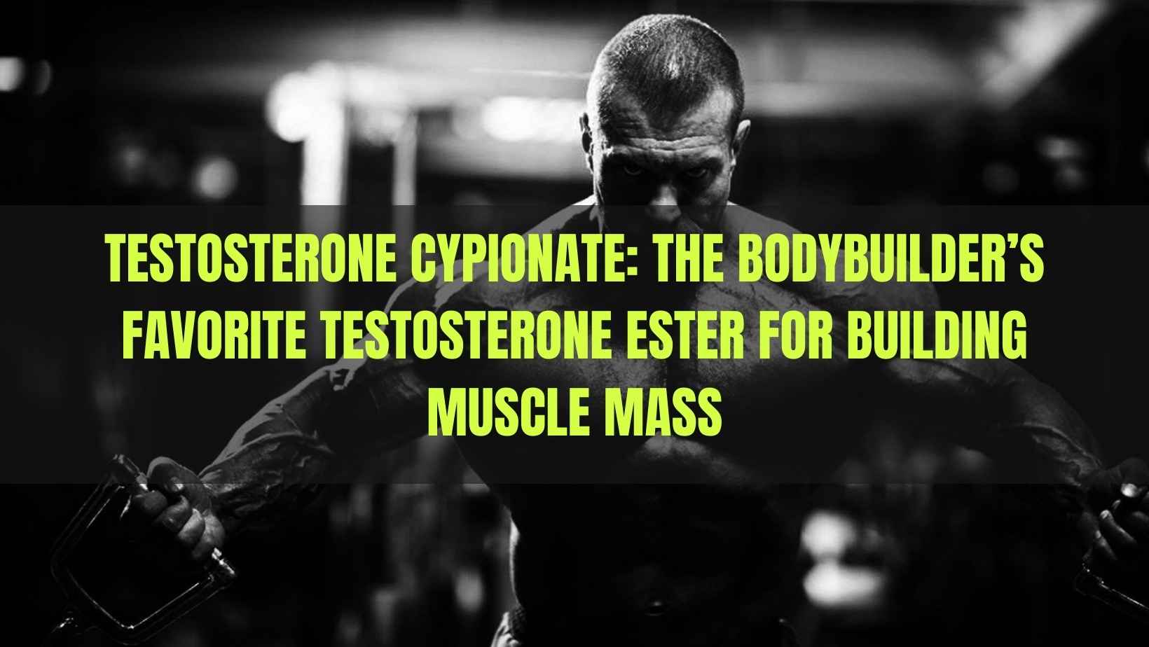 Now You Can Have Your Testosterone Cypionate Dosage for Lean Muscle Done Safely